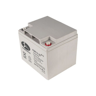 密封された鉛酸蓄電池手入れ不要ISO9001 12kg 12v 38ahの鉛酸蓄電池175mmの非常指揮権供給電池