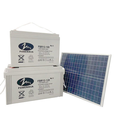 F13 Slaは鉛酸蓄電池12V 100ahを太陽貯蔵のための鉛酸蓄電池を密封した