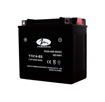 AGM MF電池YTX14-BSのオートバイの鉛酸蓄電池12V 12AH